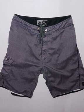 Rip Curl Surf Dark Gray Overthrown Heather 21” Board Shorts Swim Trunks Mens 32